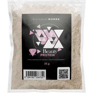 BrainMax Women Beauty Protein, protein pro ženy s kolagenem, keratinem a vitamíny, 35 g, VZOREK Příchuť: Kokos