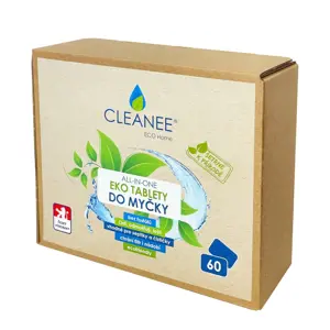 Cleanee ECO Tablety do myčky, 60 kusů