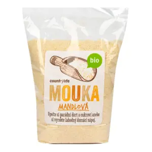 Produkt CountryLife - Mouka mandlová BIO - bezlepková, 250g