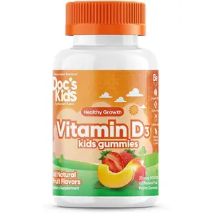 Produkt Doctor's Best Doctor’s Best Kid's vitamin D3 (vitamín D3 pro děti), 60 gumových medvídků