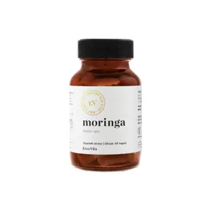 Produkt Ecce Vita Moringa, extrakt z listů, 60 kapslí