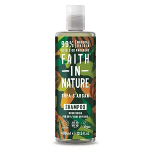 Faith in Nature - Šampon, argan a bambucké máslo, 400 ml