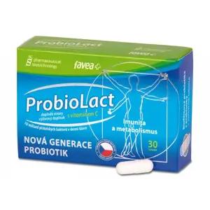 Produkt Favea ProbioLact, Probiotika s prebiotiky, 30 kapslí