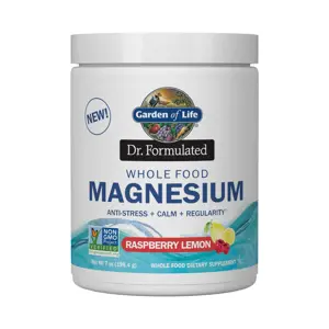 Garden of Life - Magnesium Dr. Formulated (hořčík) - malina a citron, 198g