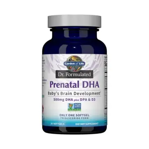 Produkt Garden of Life Prenatal DHA (omega pro těhotné ženy) , 30 kapslí