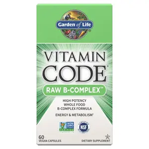 Produkt Garden of Life Vitamin Code RAW B-Complex, 60 kapslí