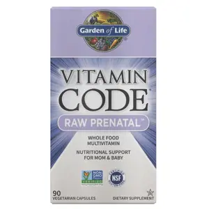 Garden of Life Vitamin Code RAW Prenatal (multivitamín pro těhotné ženy), 90 rostlinných kapslí