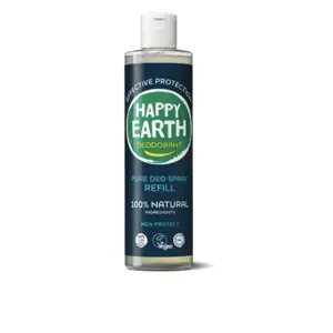 Happy Earth - Deodorant pro muže, náhradní náplň, 300 ml