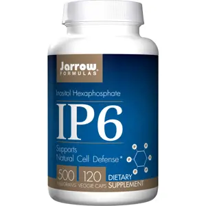 Produkt Jarrow Formulas IP6 (Inositol Hexafosfát), 500 mg, 120 rostlinných kapslích