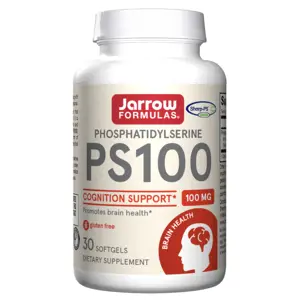 Jarrow Formulas PS 100, Fosfatidylserin 100 mg, zdraví mozku, 30 softgelových kapslí