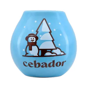 Produkt Keramická kalabasa Cebador Snowman, 350 ml