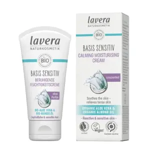 Produkt Lavera - Basis Sensitiv, Zklidňující hydratační krém bez parfemace, 50 ml