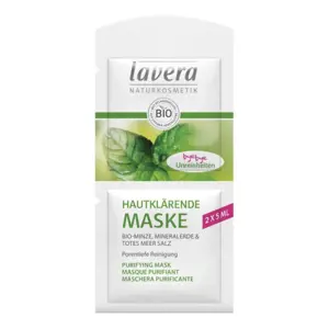 Produkt Lavera - Hloubková čistící maska Bio Máta, 2x5 ml