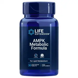 Produkt Life Extension AMPK Metabolic Formula, metabolický aktivátor, 30 tablet