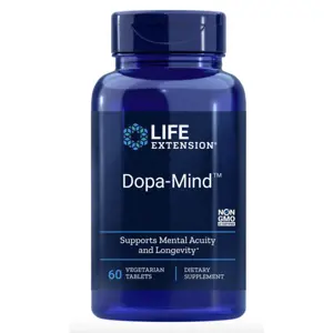 Life Extension Dopa-Mind, podpora dopaminu, 60 rostlinných kapslí