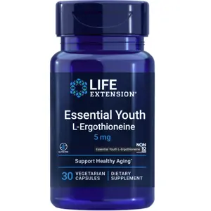 Produkt Life Extension Essential Youth, L-Ergothioneine, 30 rostlinných kapslí