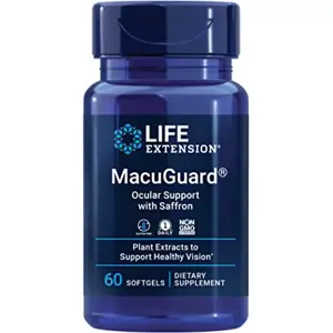 Produkt Life Extension MacuGuard Ocular Support with Saffron, oční podpora, 60 kapslí