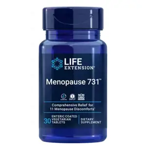 Produkt Life Extension Menopause 731™, podpora při menopauze, 30 enterosolventních tablet