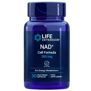 Life Extension NAD+ NIAGEN®, Nicotinamide riboside, 300 mg, EU, 30 kapslí