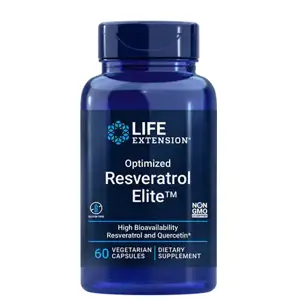 Produkt Life Extension Optimized Trans-Resveratrol EIite™, 60 rostlinných kapslí