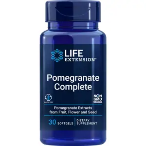 Produkt Life Extension Pomegranate Complete, 30 softgelových kapslí