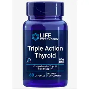 Life Extension Triple Action Thyroid, podpora štítné žlázy, 60 kapslí