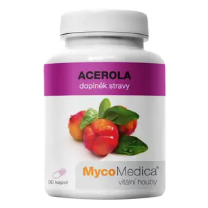 Produkt MycoMedica -  Acerola v optimální koncentraci, 90 rostlinných kapslí