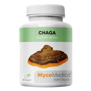 Produkt MycoMedica - Chaga v optimální koncentraci, 90 rostlinných kapslí