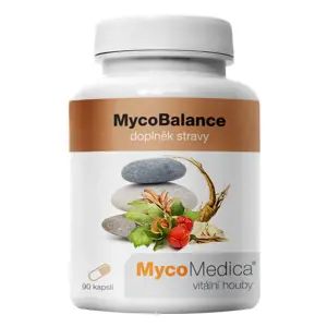 Produkt MycoMedica - MycoBalance v optimálním složení, 90 rostlinných kapslí