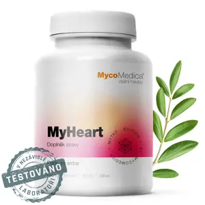 Produkt MycoMedica - MyHeart, podpora srdce, 90 rostlinných kapslí