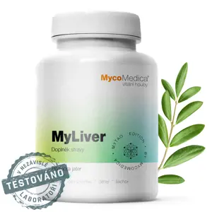 Produkt MycoMedica - MyLiver, podpora jater, 90 rostlinných kapslí