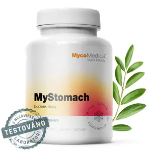 Produkt MycoMedica - MyStomach, podpora trávení, 90 rostlinných kapslí