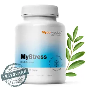 MycoMedica - MyStress, podpora při stresu, 90 rostlinných kapslí