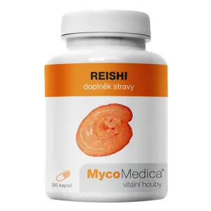 Produkt MycoMedica - Reishi v optimální koncentraci, 90 rostlinných kapslí