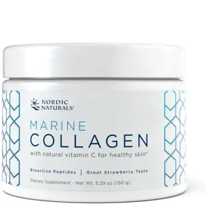 Nordic Naturals Marine Collagen (mořský kolagen), Jahoda, 150 g