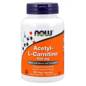 Produkt Now® Foods NOW Acetyl-L-Carnitine 500 mg, 100 kapslí