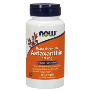 Produkt Now® Foods NOW Astaxanthin, 10 mg, 60 softgel kapslí