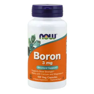 Produkt Now® Foods NOW Boron (bor), 3 mg, 100 kapslí