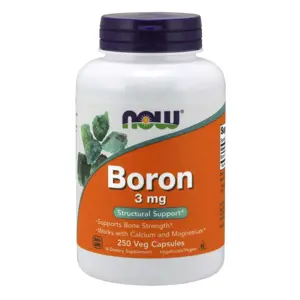 Produkt Now® Foods NOW Boron (bor), 3 mg, 250 kapslí