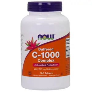 Produkt Now® Foods NOW Buffered Vitamin C-1000 Complex s bioflavonoidy, 180 tablet