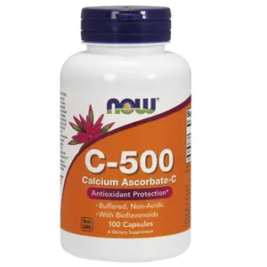 Produkt Now® Foods NOW Buffered Vitamin C-500, PH neutrální Vitamín C,  100 kapslí