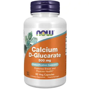 Produkt Now® Foods NOW Calcium D-glucarate (D-glukarát vápenatý), 90 rostlinných kapslí