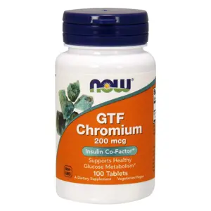 Produkt Now® Foods NOW Chromium GTF, 200 µg, 100 tablet