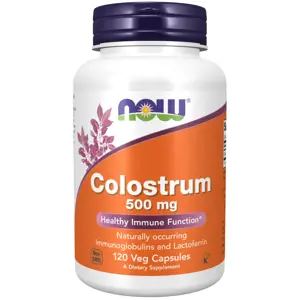 Now® Foods NOW Colostrum (kolostrum) 500 mg, 120 rostlinných kapslí