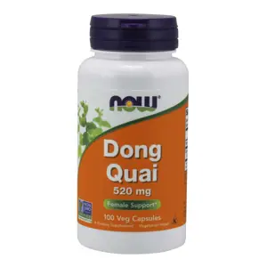 Produkt Now® Foods NOW Dong Quai (Andělika čínská), 520 mg, 100 rostlinných kapslí