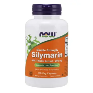 Produkt Now® Foods NOW Double Strength Silymarin milk thistle extract (extrakt z ostropestřce s artyčokem a pampeliškou), 300 mg, 100 rostlinných kapslí