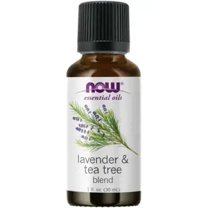 Now® Foods NOW Essential Oil, Lavender & Tea Tree Oil (éterický olej levandule + tea tree), 30 ml