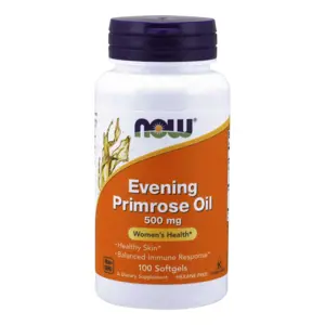 Produkt Now® Foods NOW Evening Primrose Oil (Pupálkový olej), 500 mg, 100 sofgel kapslí