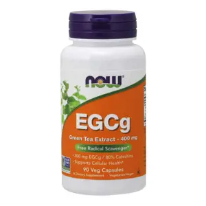 Produkt Now® Foods NOW Extrakt zeleného čaje s EGCg, 400 mg, 90 rostlinných kapslí