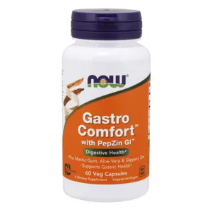 Produkt Now® Foods NOW Gastro Comfort s PepZin GI, 60 rostlinných kapslí